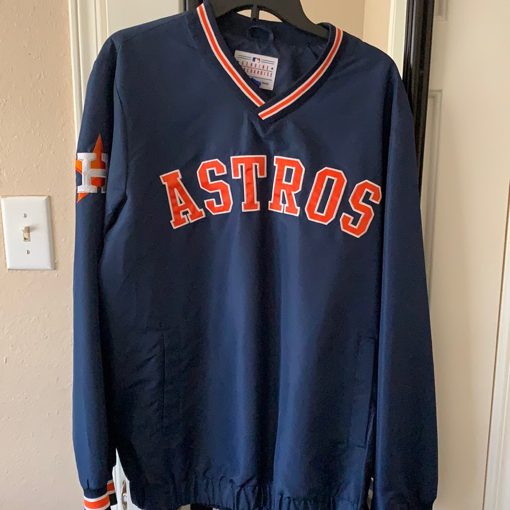 Houston Astros baseball pullover